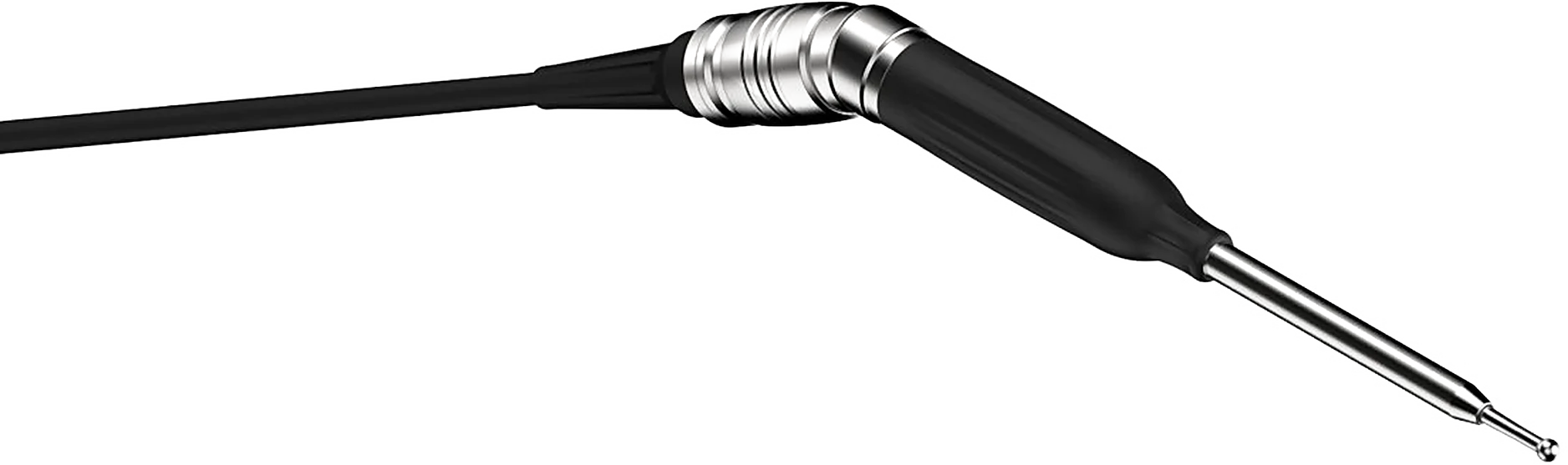 Burrow handpiece with attachment fitted